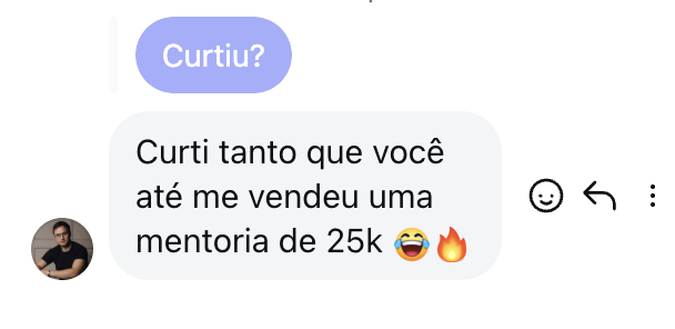 Prova social de uma venda de alto valor