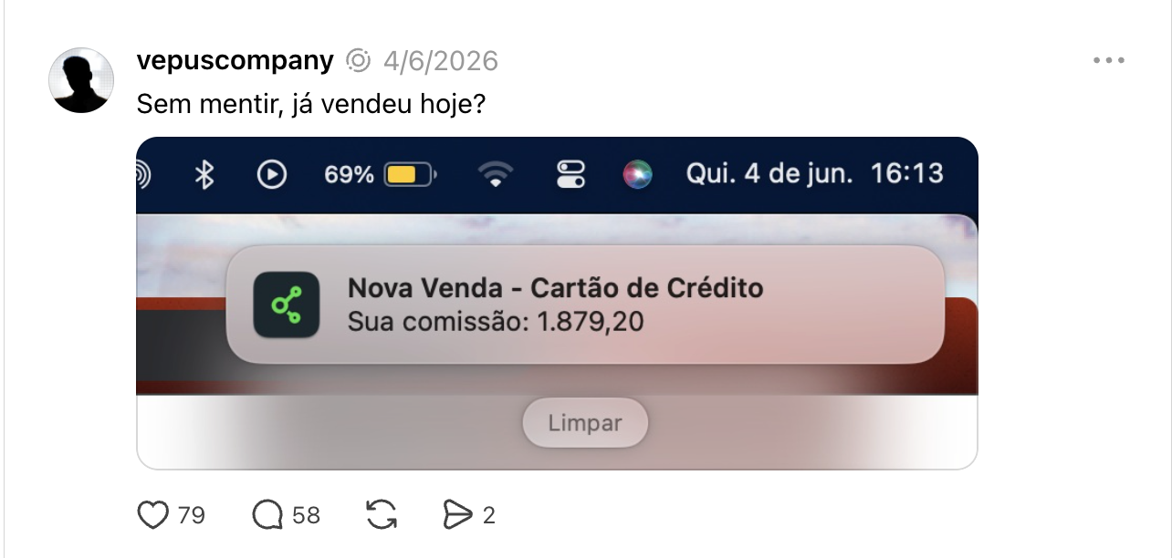 Comissão de R$ 1.879,20